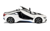 R/C automobilis BMW i8 Rastar 1:14 White Automatinės durys