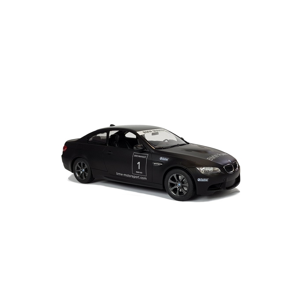 Nuotoliniu būdu valdomas BMW M3 sportinis automobilis RC Rastar, juodos spalvos, 1:14-Žaislai, Auto ir transporto žaislai, Valdo
