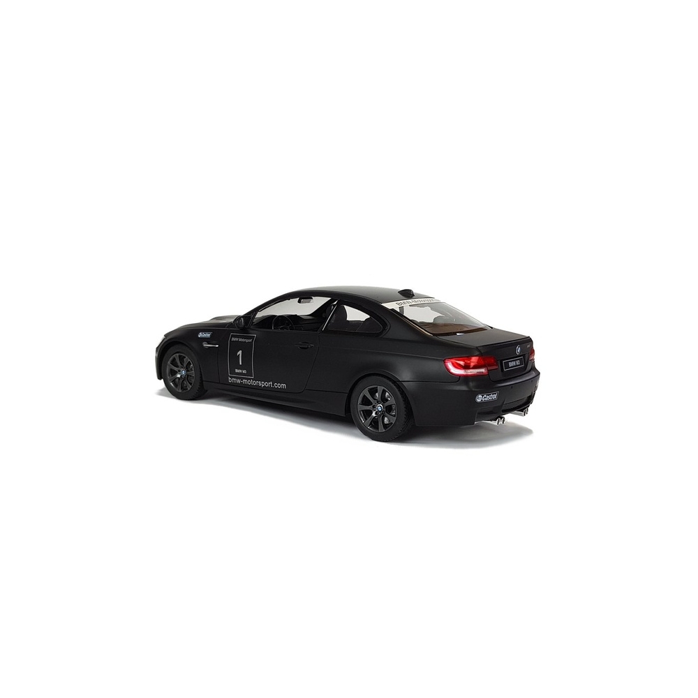 Nuotoliniu būdu valdomas BMW M3 sportinis automobilis RC Rastar, juodos spalvos, 1:14-Žaislai, Auto ir transporto žaislai, Valdo