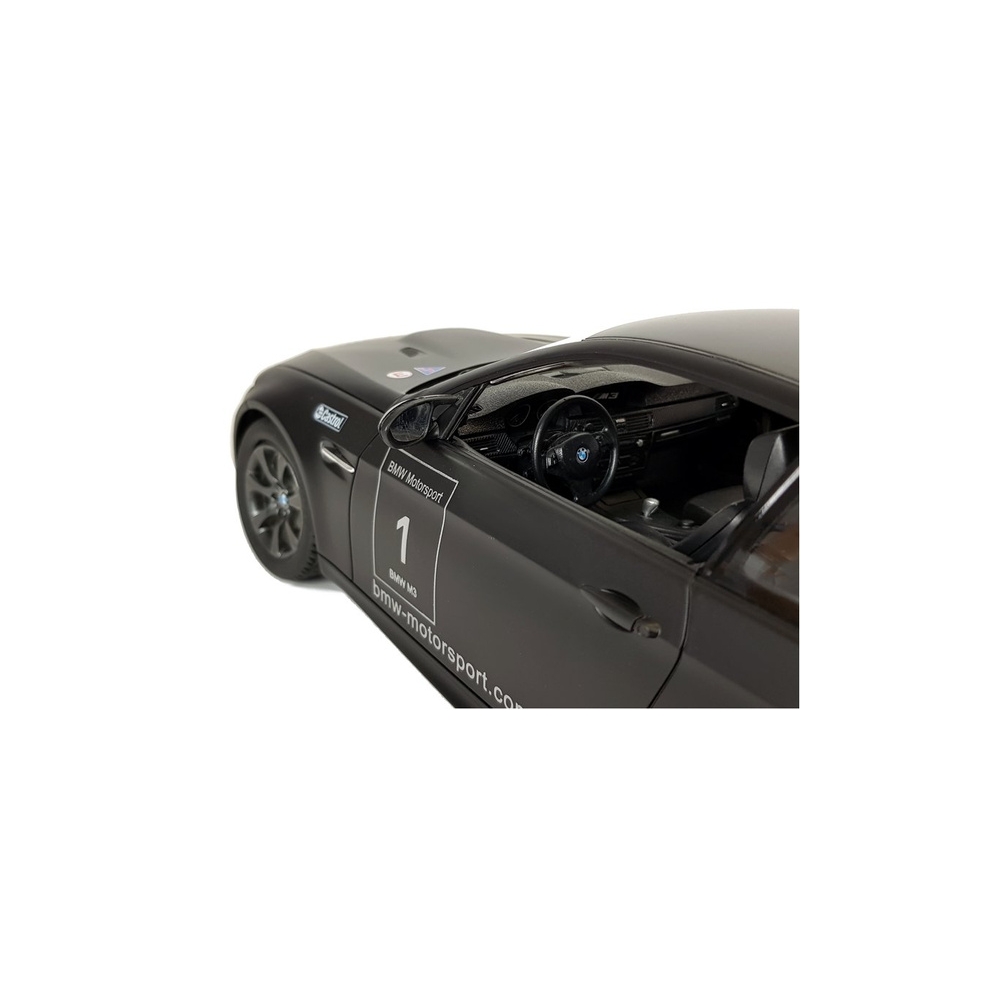 Nuotoliniu būdu valdomas BMW M3 sportinis automobilis RC Rastar, juodos spalvos, 1:14-Žaislai, Auto ir transporto žaislai, Valdo