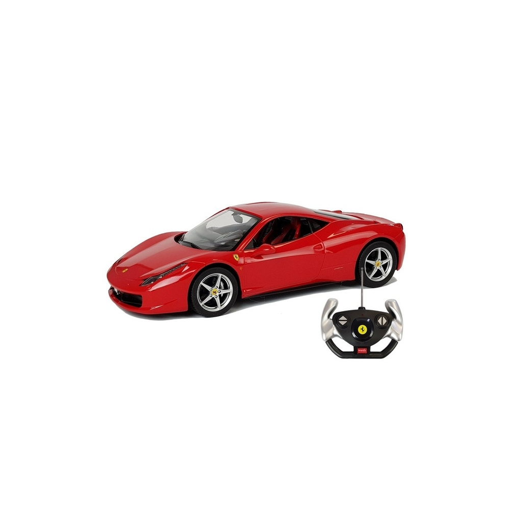R/C Ferrari Italia Rastar automobilis 1:14 Raudonas