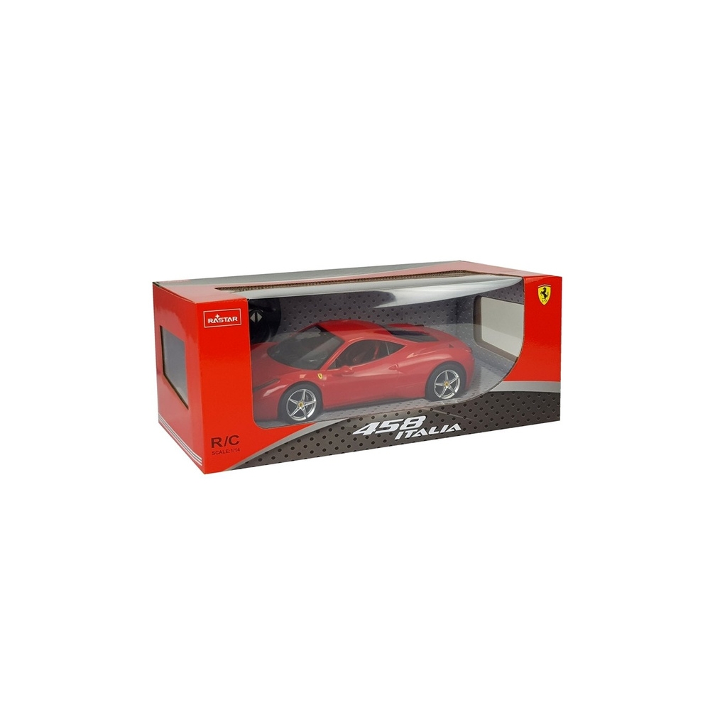 R/C Ferrari Italia Rastar automobilis 1:14 Raudonas