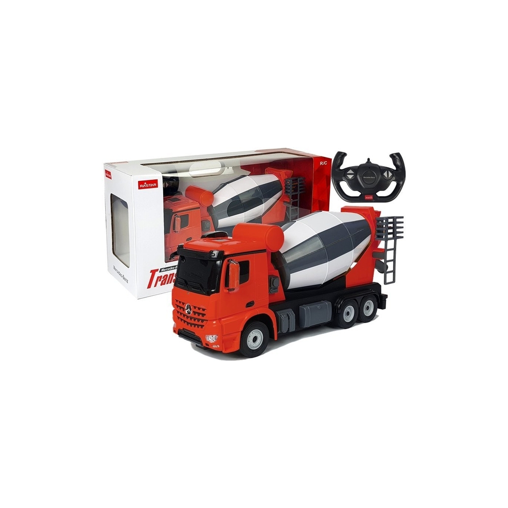 Mercedes-Benz Arocs Rastar R/C automobilis 1:14 Raudonas