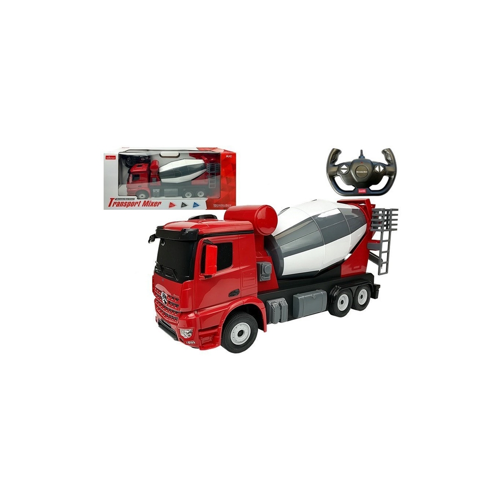 Mercedes-Benz Arocs Rastar R/C automobilis 1:14 Raudonas