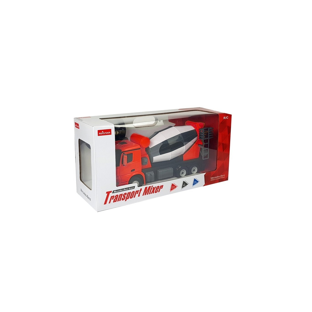 Mercedes-Benz Arocs Rastar R/C automobilis 1:14 Raudonas