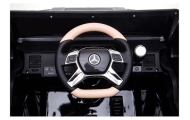 Elektromobilis Mercedes YSA021A, lakuotas juodas-Elektromobiliai vaikams, Visureigiai-e-vaikas