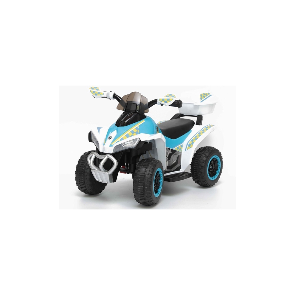 Elektrinis keturratis GTS1188-A, White Police-Elektromobiliai vaikams, Keturračiai ir bagiai-e-vaikas