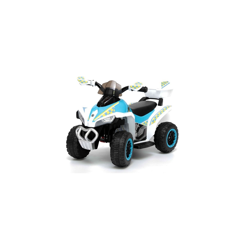 Elektrinis keturratis GTS1188-A, White Police-Elektromobiliai vaikams, Keturračiai ir bagiai-e-vaikas