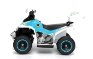 Elektrinis keturratis GTS1188-A, White Police-Elektromobiliai vaikams, Keturračiai ir bagiai-e-vaikas