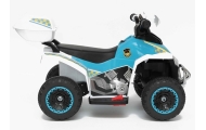 Elektrinis keturratis GTS1188-A, White Police-Elektromobiliai vaikams, Keturračiai ir bagiai-e-vaikas