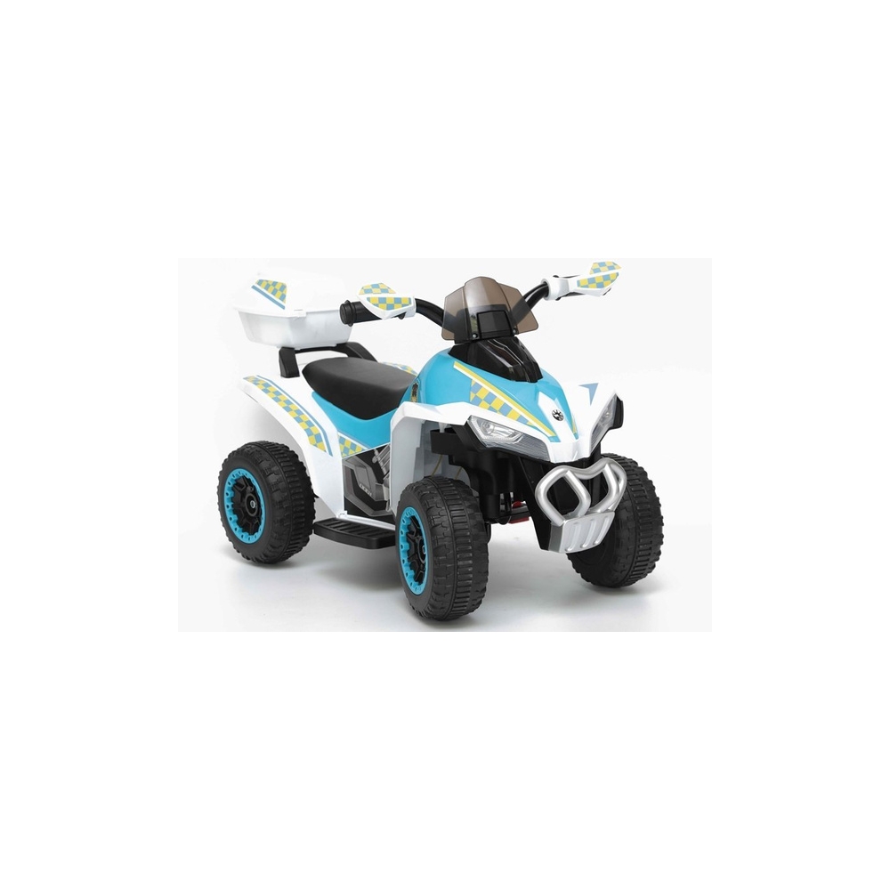 Elektrinis keturratis GTS1188-A, White Police-Elektromobiliai vaikams, Keturračiai ir bagiai-e-vaikas