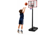 Krepšinis Krepšinio kamuolys Mobilus reguliuojamas stovas 200-305cm