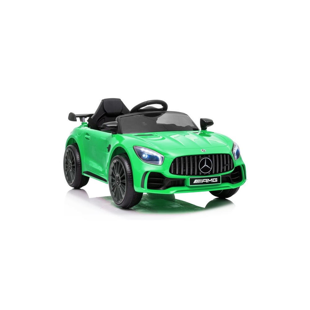 Elektromobilis Mercedes GT R, Green-Elektromobiliai vaikams, Mašinos-e-vaikas