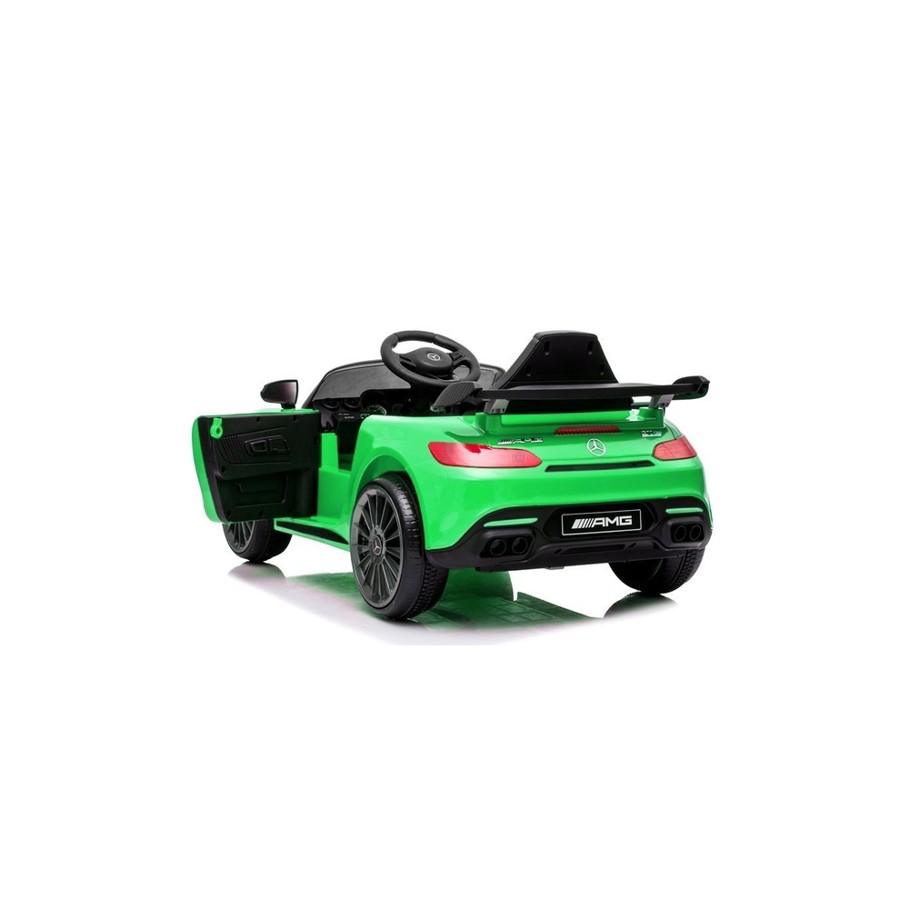 Elektromobilis Mercedes GT R, Green-Elektromobiliai vaikams, Mašinos-e-vaikas