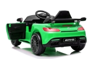 Elektromobilis Mercedes GT R, Green-Elektromobiliai vaikams, Mašinos-e-vaikas