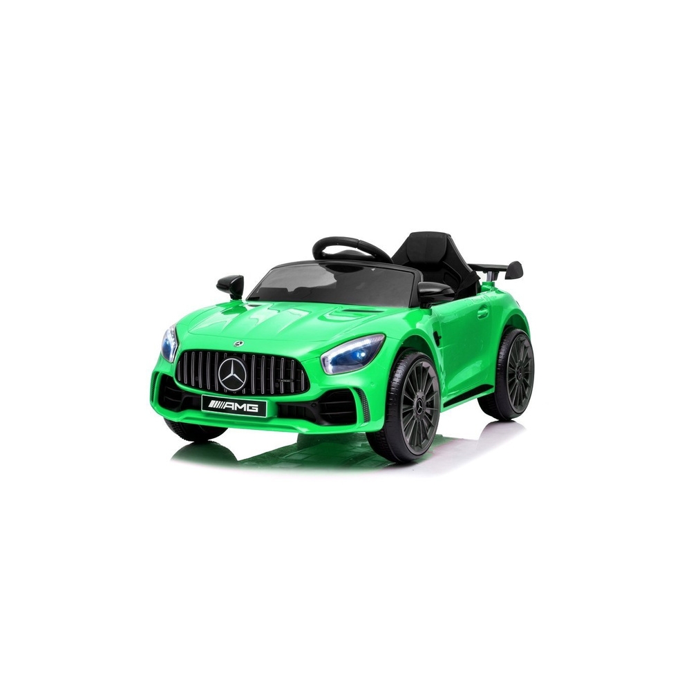 Elektromobilis Mercedes GT R, Green-Elektromobiliai vaikams, Mašinos-e-vaikas