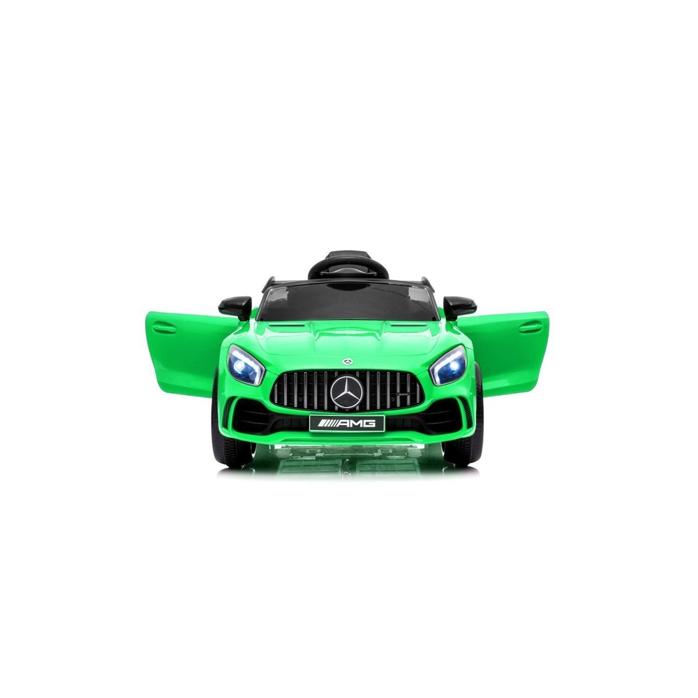Elektromobilis Mercedes GT R, Green-Elektromobiliai vaikams, Mašinos-e-vaikas