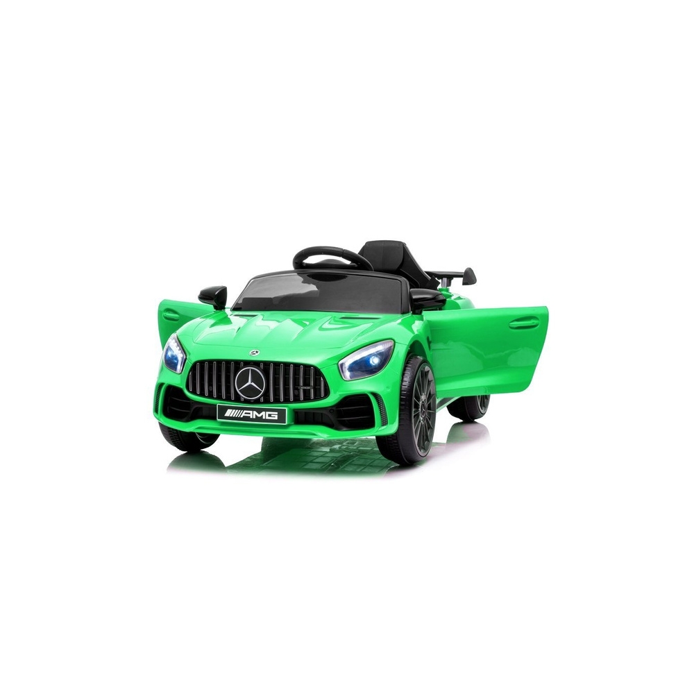 Elektromobilis Mercedes GT R, Green-Elektromobiliai vaikams, Mašinos-e-vaikas