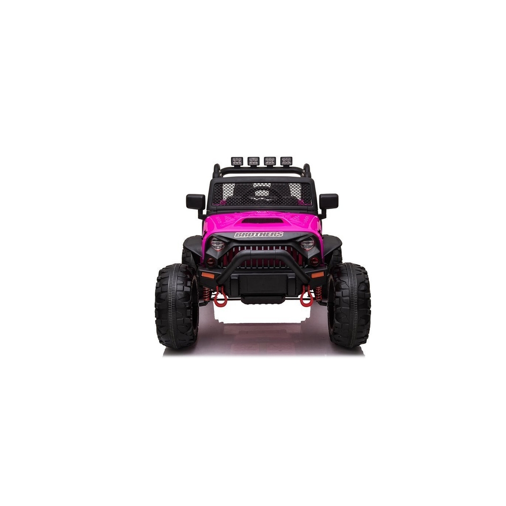 Elektromobilis Jeep JC666, Pink-Elektromobiliai vaikams, Visureigiai-e-vaikas