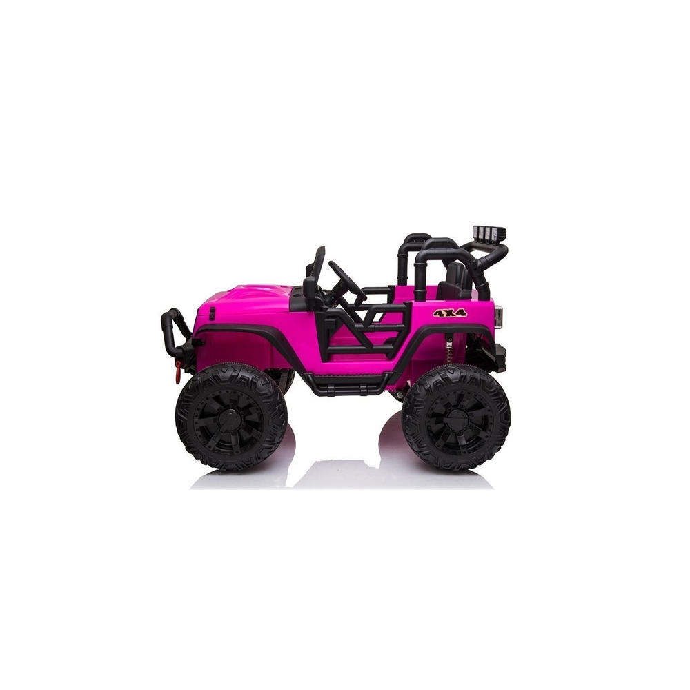 Elektromobilis Jeep JC666, Pink-Elektromobiliai vaikams, Visureigiai-e-vaikas