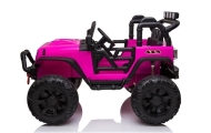 Elektromobilis Jeep JC666, Pink-Elektromobiliai vaikams, Visureigiai-e-vaikas
