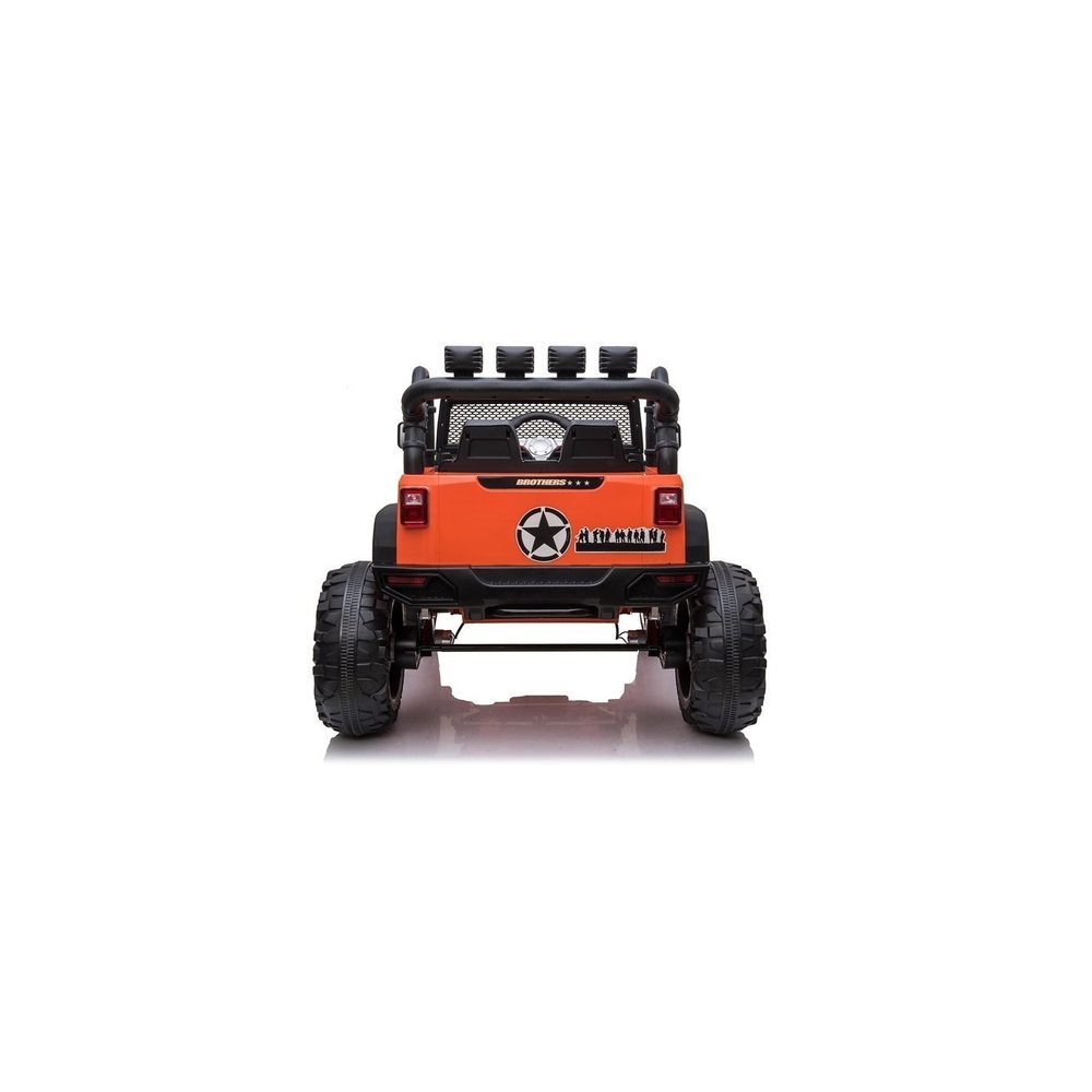 Elektromobilis Jeep JC666, Orange-Elektromobiliai vaikams, Visureigiai-e-vaikas