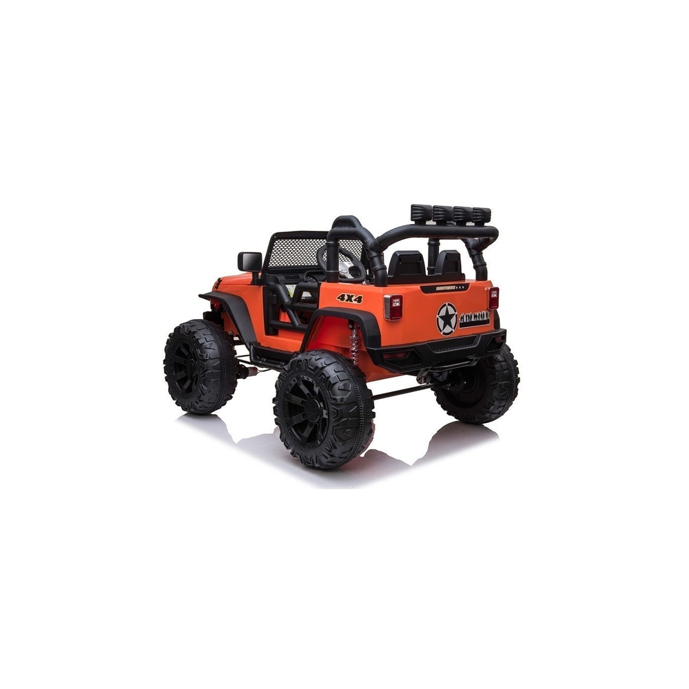Elektromobilis Jeep JC666, Orange-Elektromobiliai vaikams, Visureigiai-e-vaikas