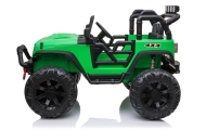 Elektromobilis Jeep JC666, Green-Elektromobiliai vaikams, Visureigiai-e-vaikas
