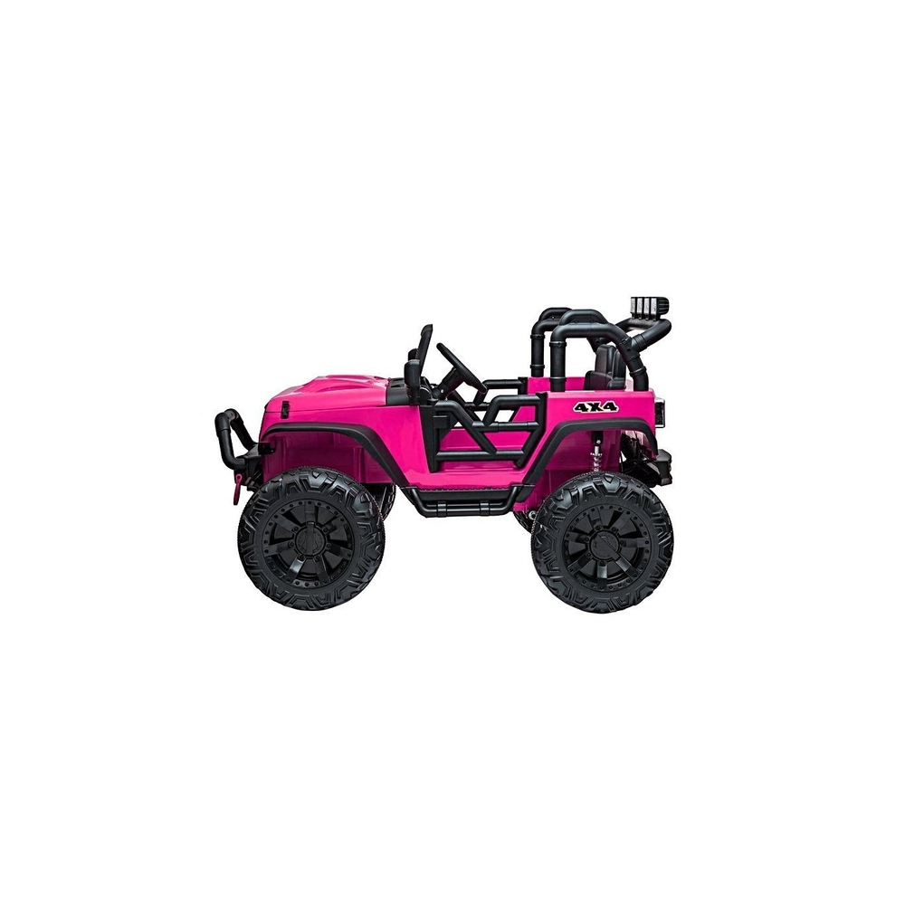 Auto na akumulator Jeep JC666 Różowy Lakierowany