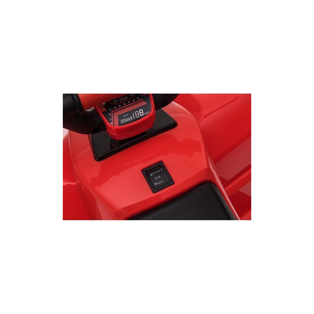 Elektrinis keturratis XMX612, Red-Elektromobiliai vaikams, Keturračiai ir bagiai-e-vaikas