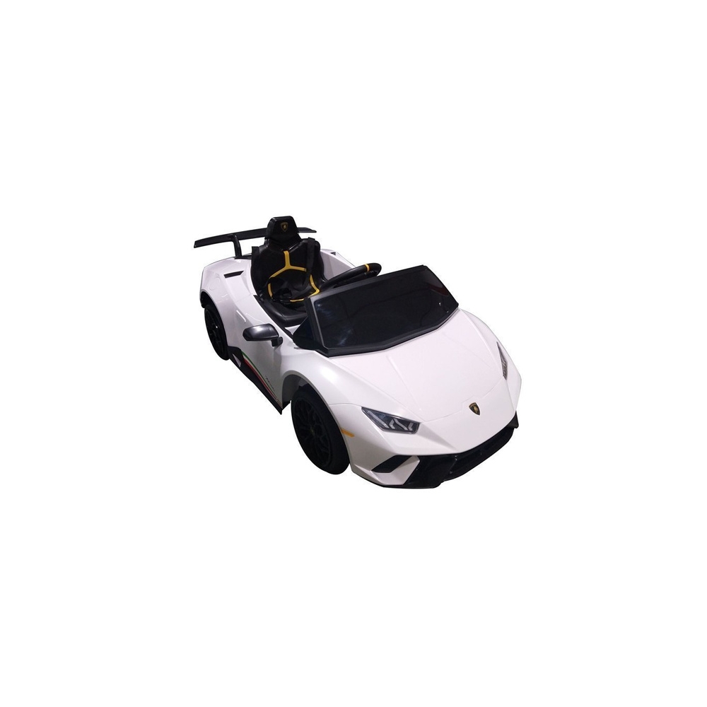 Elektromobilis Lamborghini Huracan, White-Elektromobiliai vaikams, Mašinos-e-vaikas