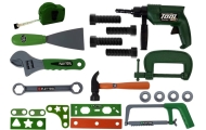 DIY Tool Kit in a Suitcase Green