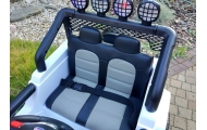 Auto na Akumulator S2388 Jeep Biały 4x45W