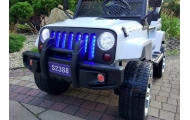 Elektromobilis S2388 Jeep 4x45W, White-Elektromobiliai vaikams, Visureigiai-e-vaikas