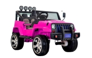 Elektromobilis S2388 Jeep 4x45W, Pink-Elektromobiliai vaikams, Visureigiai-e-vaikas
