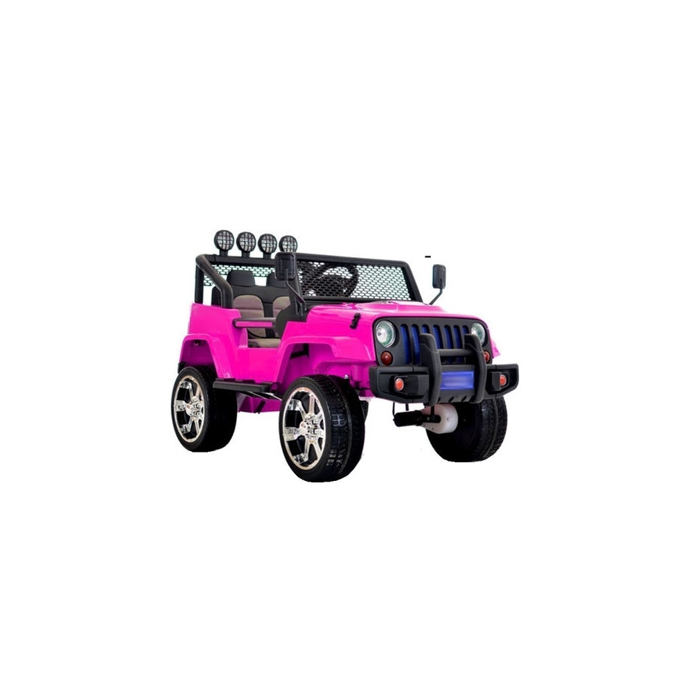 Elektromobilis S2388 Jeep 4x45W, Pink-Elektromobiliai vaikams, Visureigiai-e-vaikas