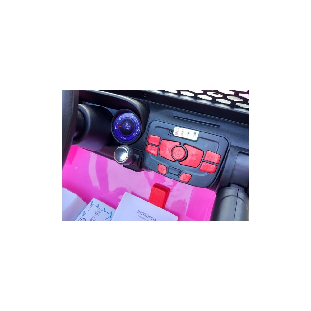 Elektromobilis S2388 Jeep 4x45W, Pink-Elektromobiliai vaikams, Visureigiai-e-vaikas