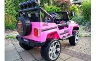Auto na Akumulator S2388 Jeep Różowy 4x45W