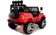 Elektromobilis S2388 Jeep 4x45W, Red-Elektromobiliai vaikams, Visureigiai-e-vaikas