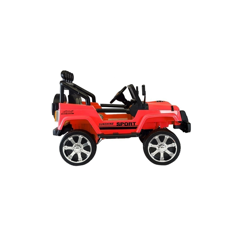 Elektromobilis S2388 Jeep 4x45W, Red-Elektromobiliai vaikams, Visureigiai-e-vaikas