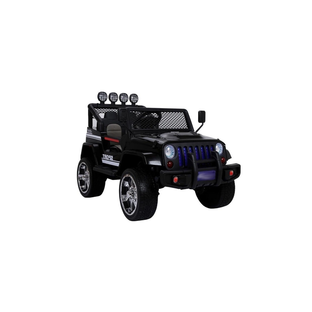 Elektromobilis S2388 Jeep 4x45W, Black-Elektromobiliai vaikams, Visureigiai-e-vaikas