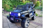 Elektromobilis S2388 Jeep 4x45W, Black-Elektromobiliai vaikams, Visureigiai-e-vaikas