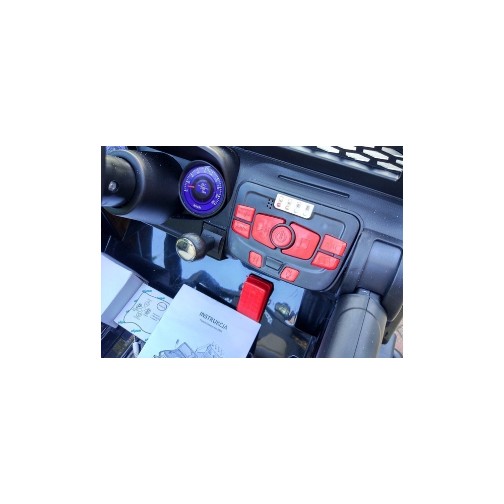 Elektromobilis S2388 Jeep 4x45W, Black-Elektromobiliai vaikams, Visureigiai-e-vaikas