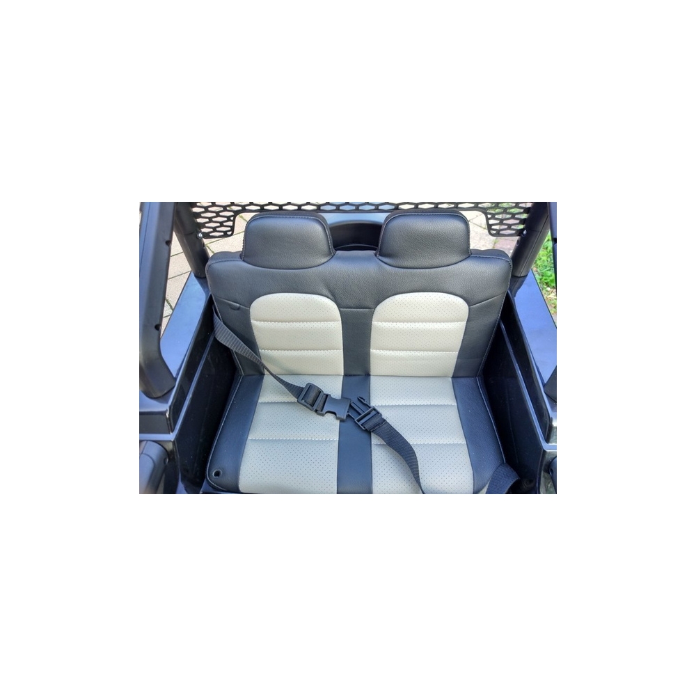 Elektromobilis S2388 Jeep 4x45W, Black-Elektromobiliai vaikams, Visureigiai-e-vaikas