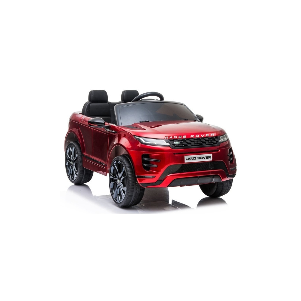 Elektromobilis Range Rover Evoque, lakuotas raudonas-Elektromobiliai vaikams, Visureigiai-e-vaikas