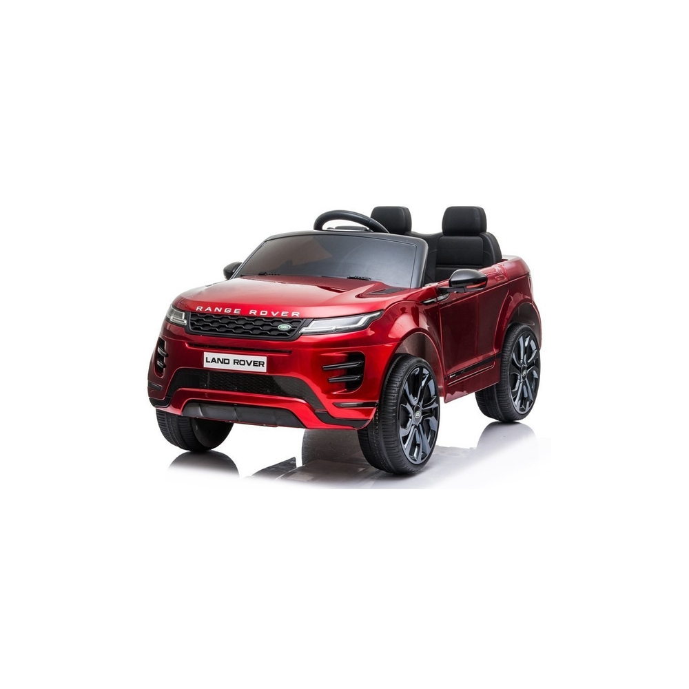 Elektromobilis Range Rover Evoque, lakuotas raudonas-Elektromobiliai vaikams, Visureigiai-e-vaikas