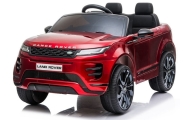 Elektromobilis Range Rover Evoque, lakuotas raudonas-Elektromobiliai vaikams, Visureigiai-e-vaikas