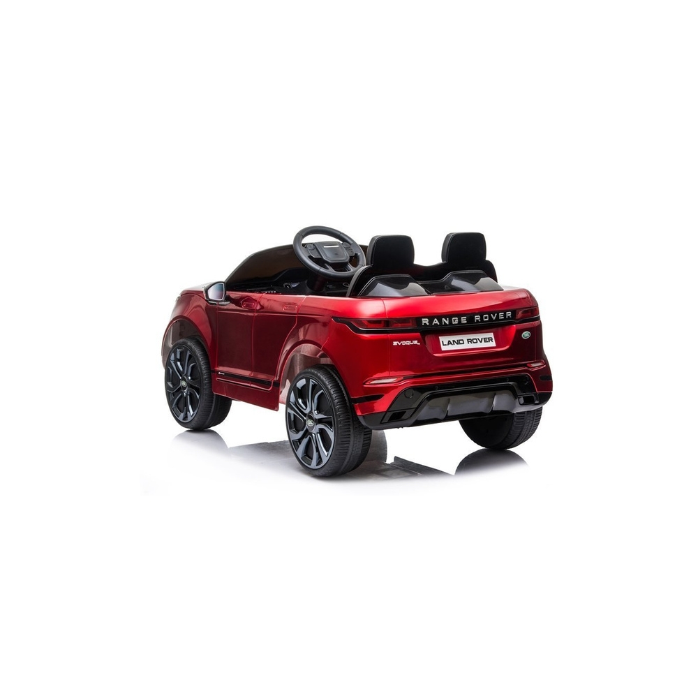 Elektromobilis Range Rover Evoque, lakuotas raudonas-Elektromobiliai vaikams, Visureigiai-e-vaikas