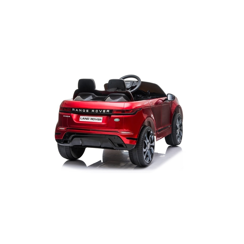 Elektromobilis Range Rover Evoque, lakuotas raudonas-Elektromobiliai vaikams, Visureigiai-e-vaikas