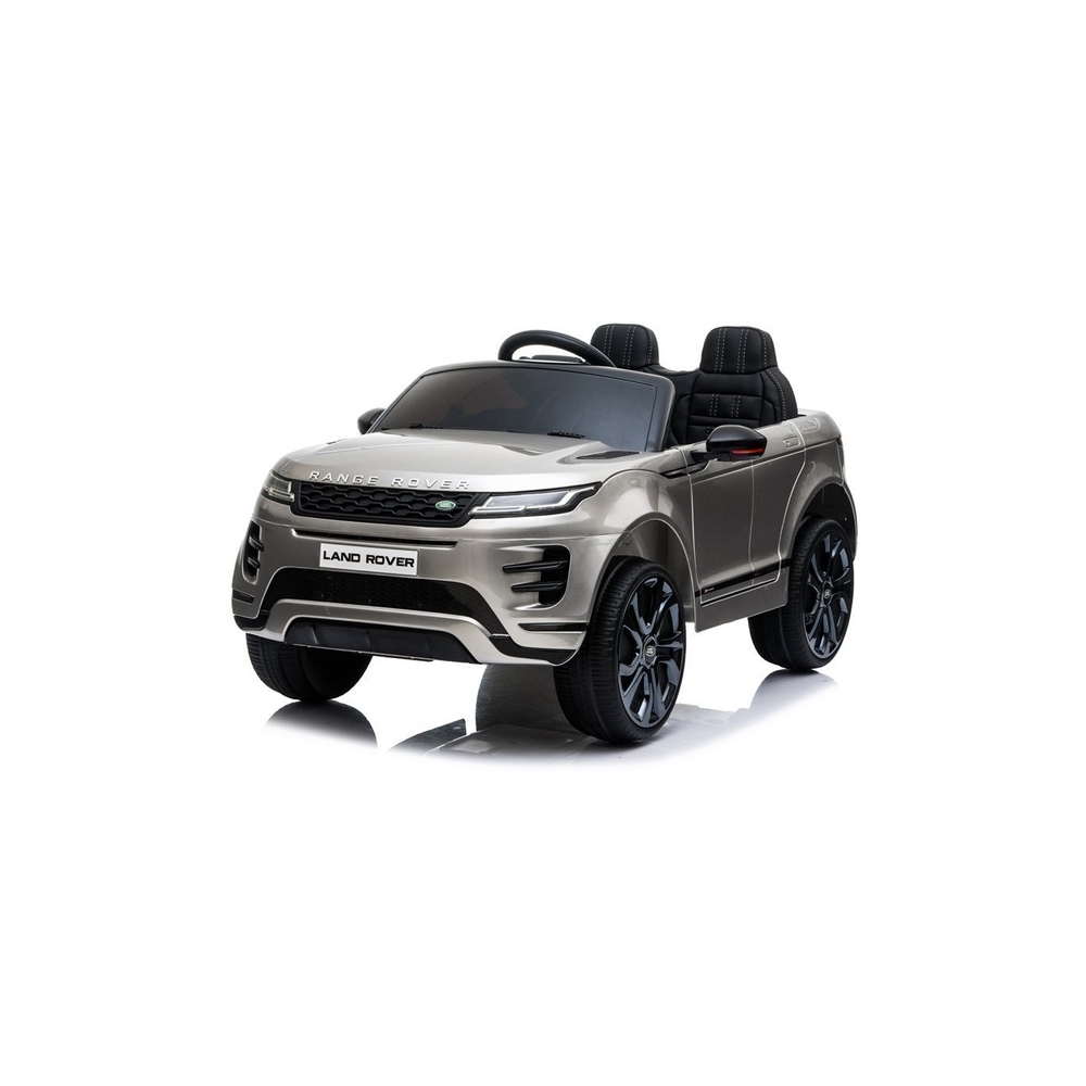 Elektromobilis Range Rover Evoque, lakuotas sidabro sp.